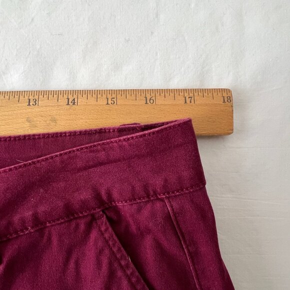 a.n.a., A New Approach, Ankle Pants, Straight Leg, Berry Red, Size 12, EC! - Picture 12 of 13